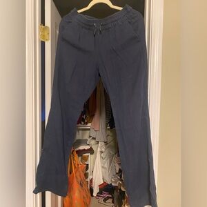 Love Tree Navy Wide Leg Pants